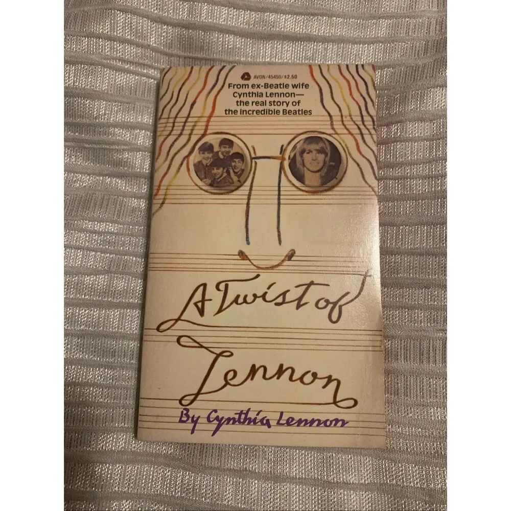 A Twist of Lennon by Cynthia Lennon (1980, Paperback) BEATLES JOHN LENNON VG+